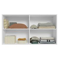 Armário Aéreo Para Quarto 120 Cm 2 Portas Branco Neo Madesa