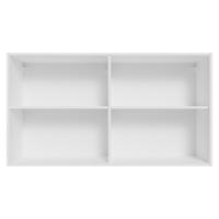 Armário Aéreo Para Quarto 120 Cm 2 Portas Branco Neo Madesa - 7