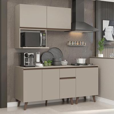 Armário De Cozinha Compacta 180 Cm Crema Nice Madesa 02