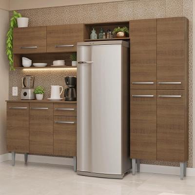 Armário De Cozinha Completa 229cm Rustic Emilly Madesa 017