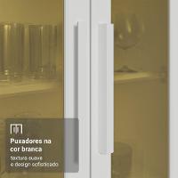 Armário De Cozinha Completa 100% Mdf 290 Cm Smart Madesa 01 Branco - 6