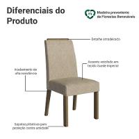 Kit 4 Cadeiras De Jantar 4255 Com Espaldar Rustic-imperial Madesa
