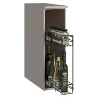 Balcão Porta-tempeiros 20 Cm Suspenso Crema Nice Madesa Crema - 5