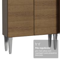 Armário De Cozinha Compacta 156 Cm Rustic Emilly Madesa 02 - 7