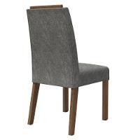 Kit 4 Cadeiras De Jantar 4256 Com Espaldar Rustic-silver Madesa - 6