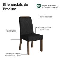 Kit 2 Cadeiras De Jantar 4255 Com Espaldar Rustic-oxford Madesa