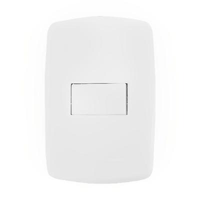 Interruptor Simples Com Placa 4x2 - Dc-8100-1 - Dicompel Interruptor Simples Com Placa 4x2 - Dc-8100-1