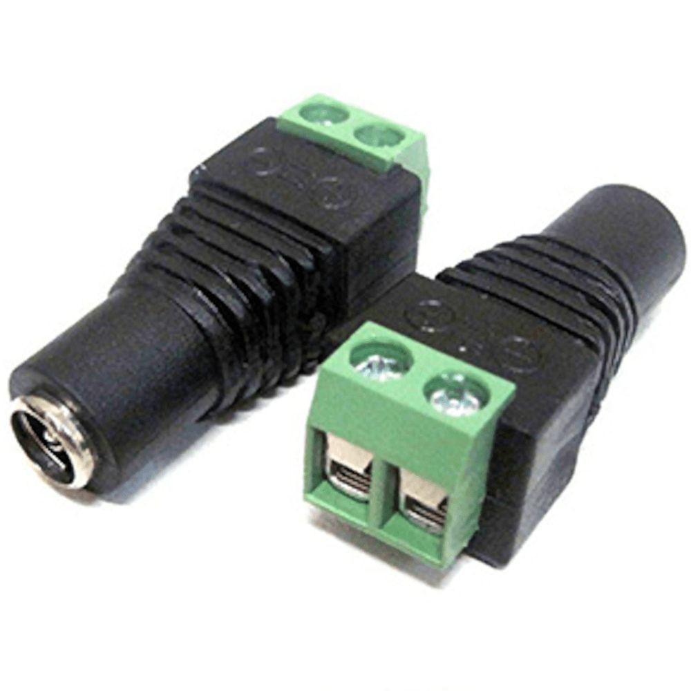 Adaptador Borne X J4 De 2,1mm X 5,5mm X 10mm Com 4 Peças - 15.2.21 - Dual Comp - 2