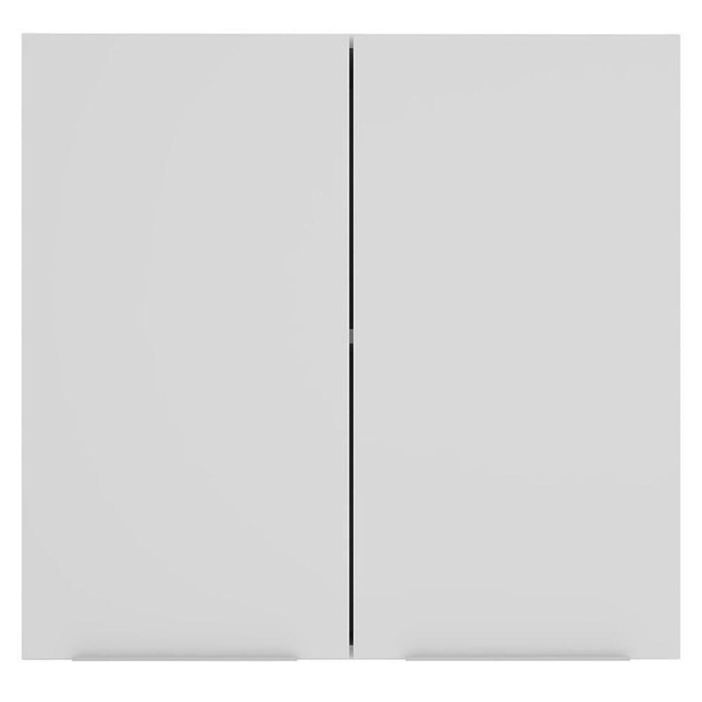 Armário Aéreo Para Quarto 70 Cm 2 Portas Branco Neo Madesa - 8