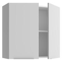 Armário Aéreo Para Quarto 70 Cm 2 Portas Branco Neo Madesa - 6