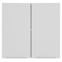 Armário Aéreo Para Quarto 70 Cm 2 Portas Branco Neo Madesa - 8