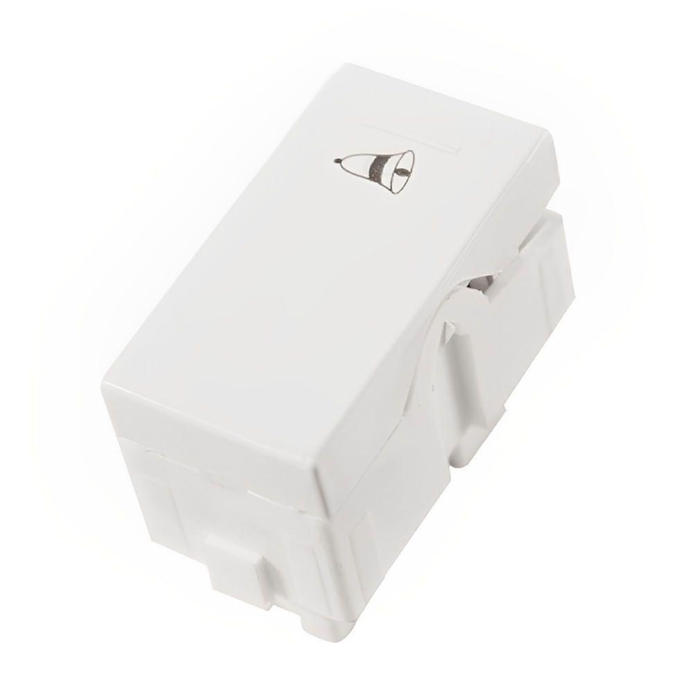 Interruptor Pulsante Para Campainha Sem Placa Branco - Dc-9100-6 - Dicompel - 1