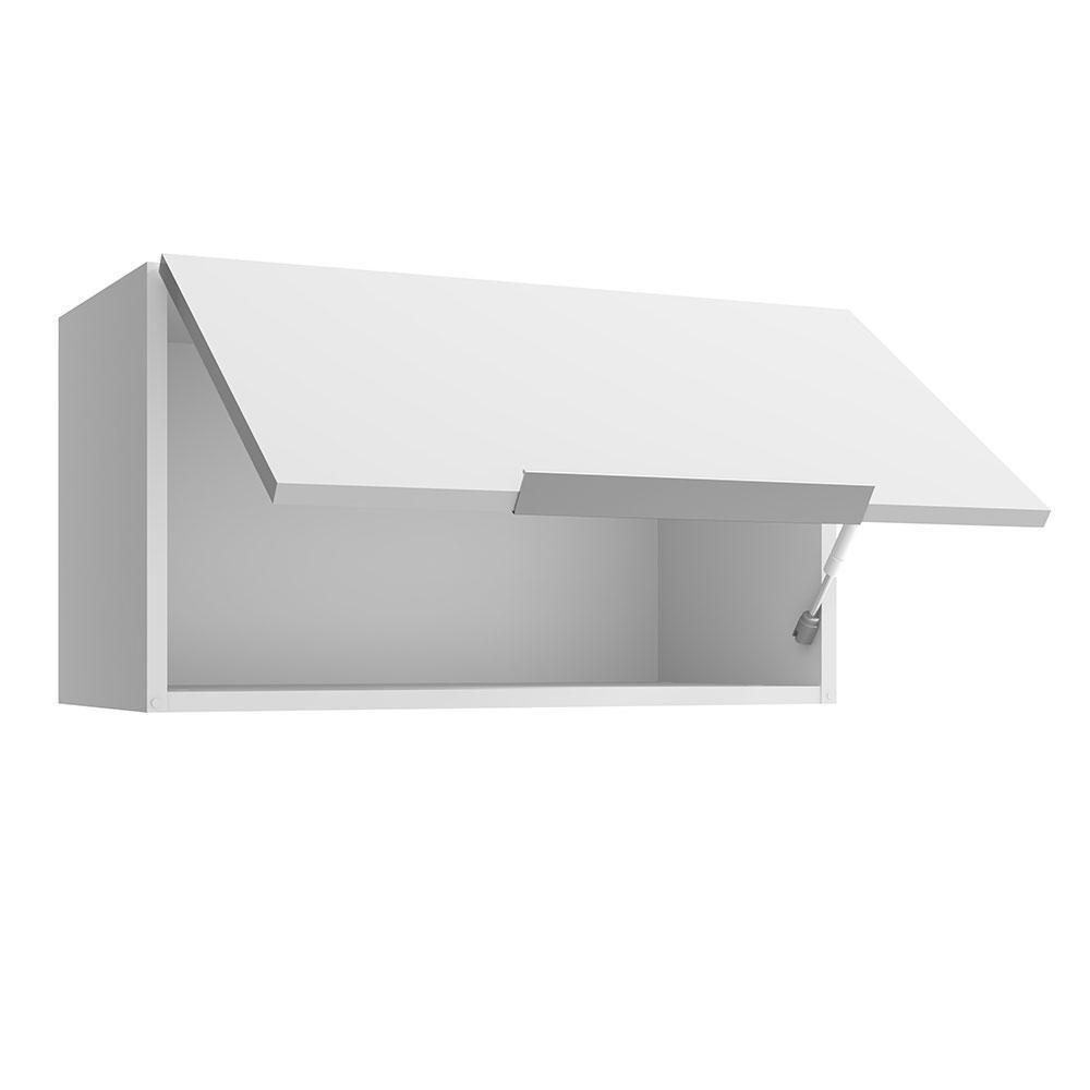 Armário Aéreo Para Quarto 60 Cm 1 Porta Basculante Branco Neo Madesa - 6