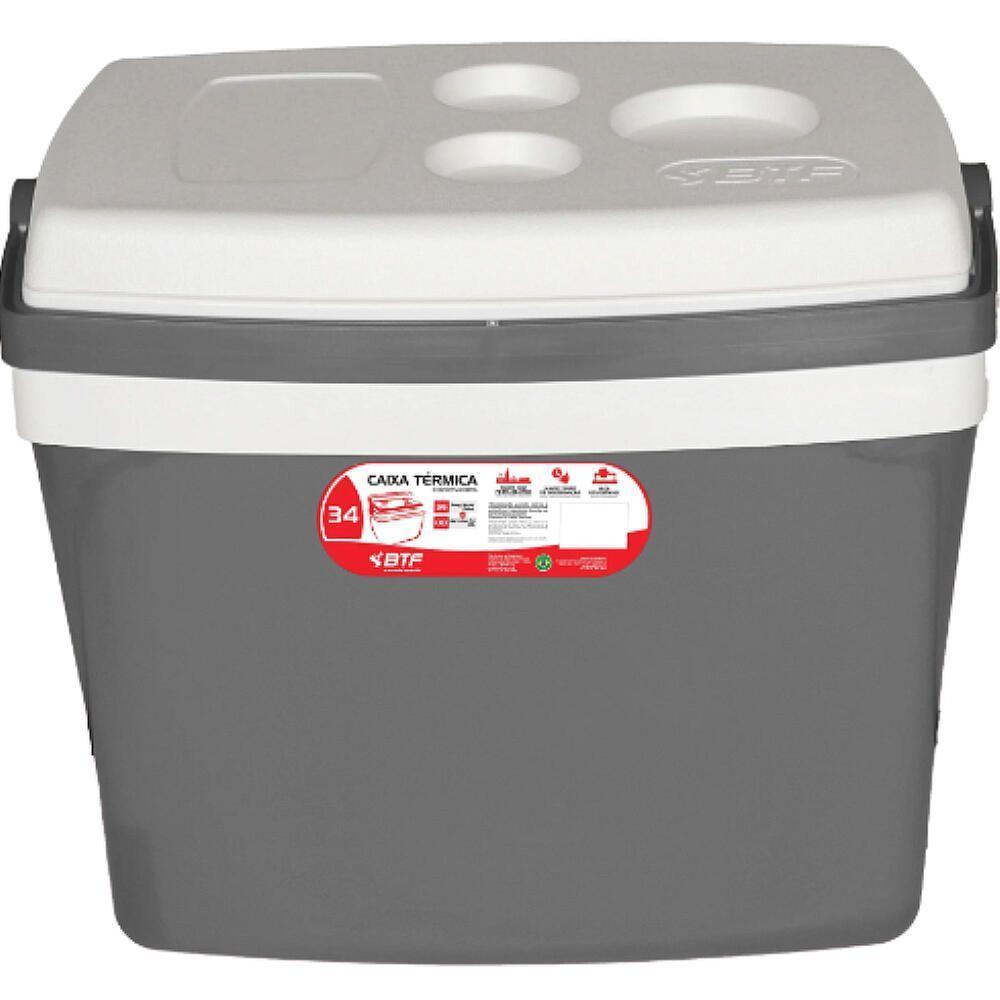 Caixa Térmica 34 Litros Cinza - Cxt0134 - Botafogo - 1