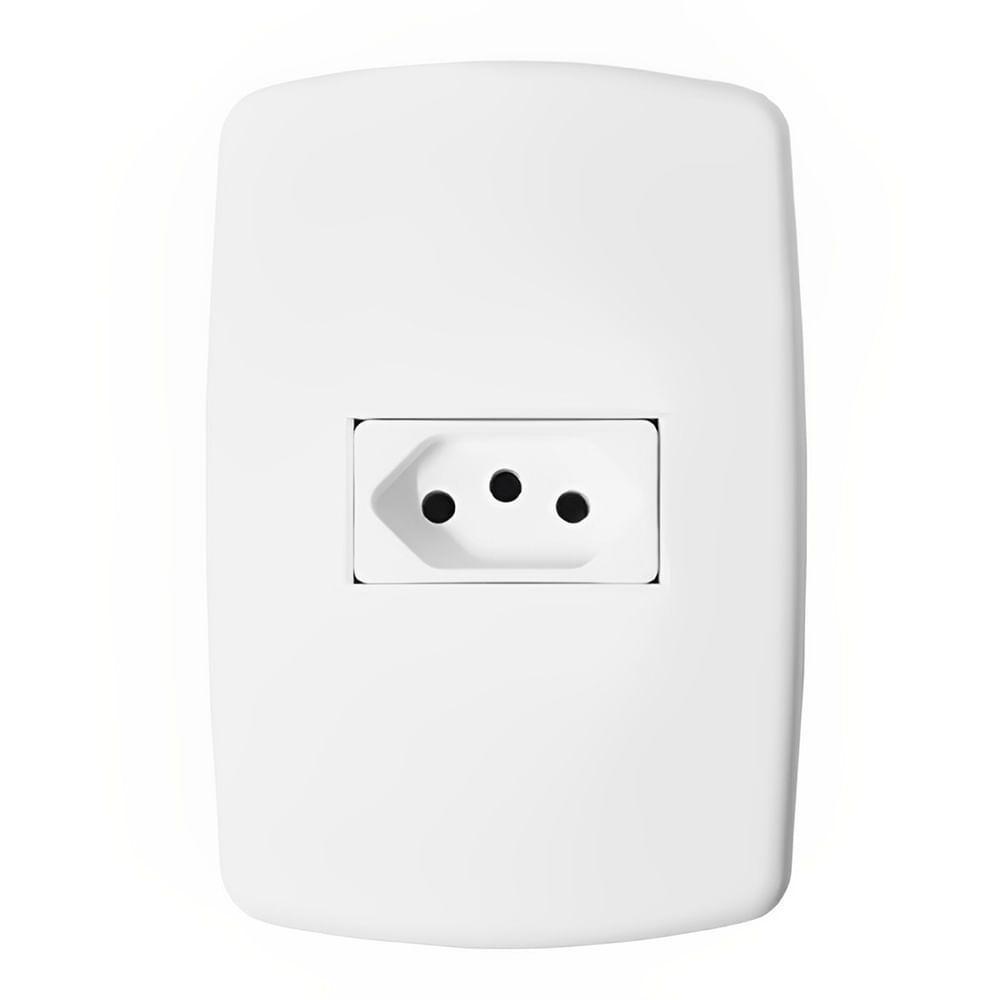 Tomada Universal 2p+t 20a Com Placa - Dc-8100-26 - Dicompel - 1