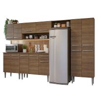 Armário De Cozinha Completa 293cm Rustic Emilly Madesa 011 - 2