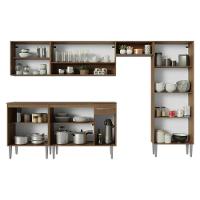 Armário De Cozinha Completa 293cm Rustic Emilly Madesa 011 - 5