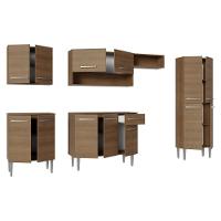 Armário De Cozinha Completa 293cm Rustic Emilly Madesa 011 - 8