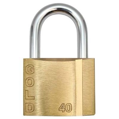 Cadeado Latão 40mm - Gcc2n0005 - Gold Cadeado Latao 40mm - Gcc2n0005 - Gold