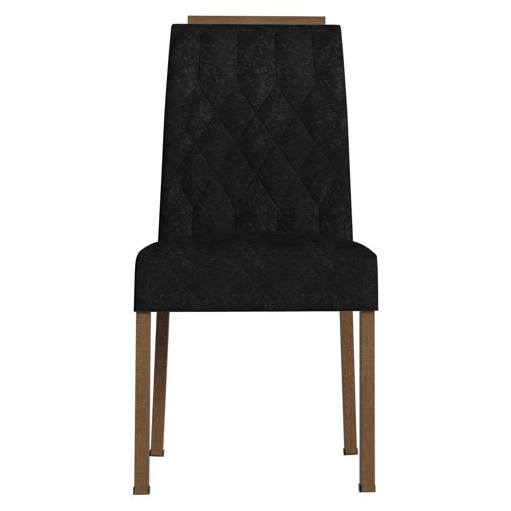 Kit 2 Cadeiras De Jantar 4256 Com Espaldar Rustic-oxford Madesa - 5