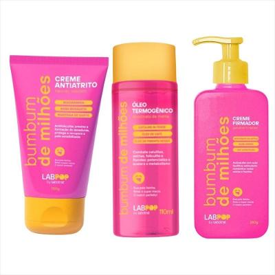 Kit Labotrat Bumbum De Milhões Creme Antiatrito+firmador+óleo