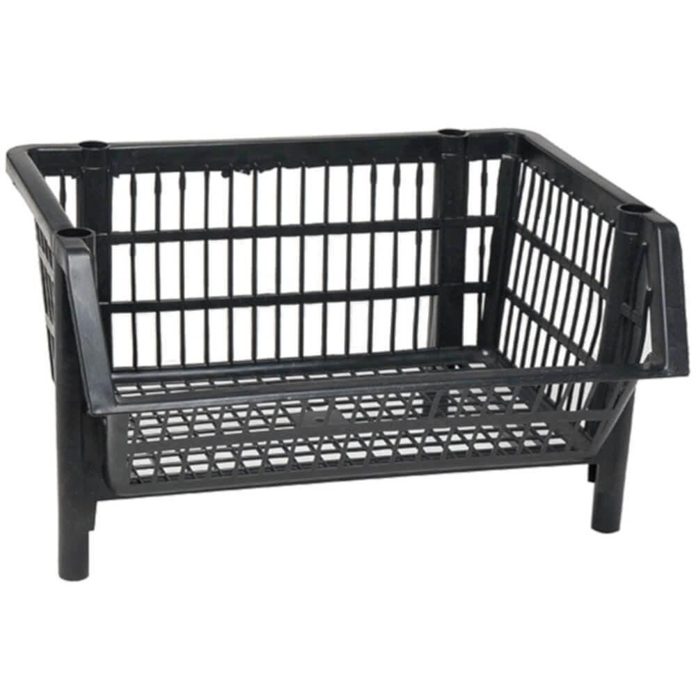 Cesto Organizador 44cm Preto - Cpp10 - 3s Sabonaro Cesto Preto 44cm - Cpp10 - 3s Sabonaro - 1