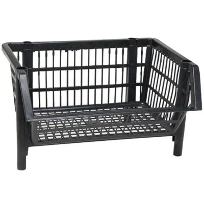 Cesto Organizador 44cm Preto - Cpp10 - 3s Sabonaro Cesto Preto 44cm - Cpp10 - 3s Sabonaro