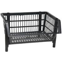 Cesto Organizador 44cm Preto - Cpp10 - 3s Sabonaro Cesto Preto 44cm - Cpp10 - 3s Sabonaro - 1