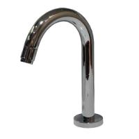 Torneira De Mesa Baixa Tubo Redondo 23mm Modelo J Cromada 1240 - 772196 - Stoc - 1