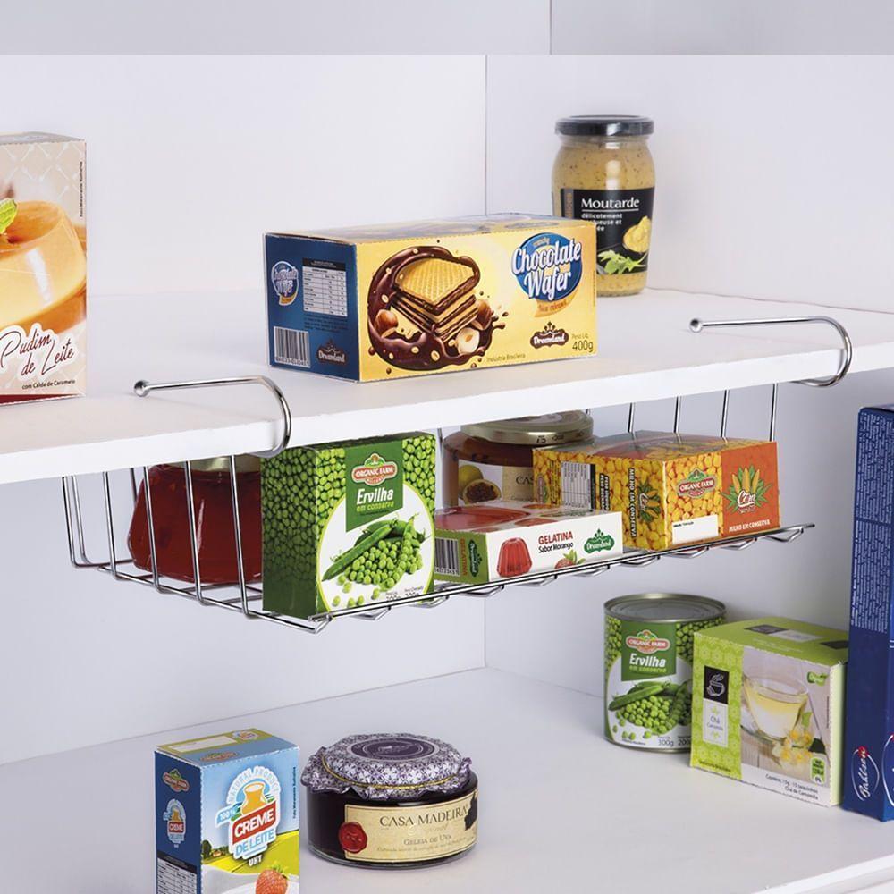 Cesto Prateleira 37cm Encaixe & Use - 1826 - Arthi - 2