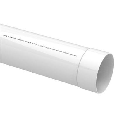 Tubo De Esgoto Primário De Pvc Branco 10"" 250mm 6 Metros - 11207693 - Tigre Tubo Esgoto 250mmx6m Serie Normal Branco