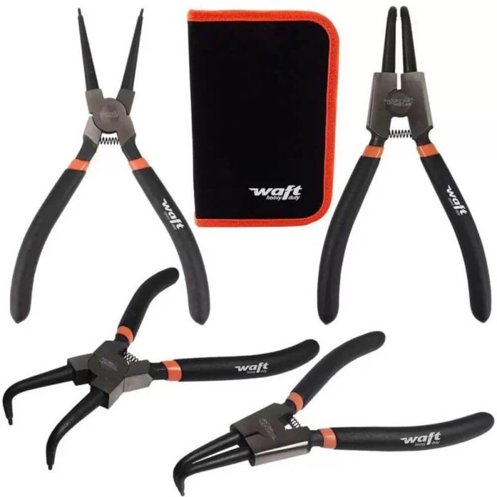 Alicate Para Anéis 7"" (177mm) Com 4 Peças - 6582 - Waft Alicate Para Anéis 7" (177mm) Com 4 Peças - 6582 - Waft - 3