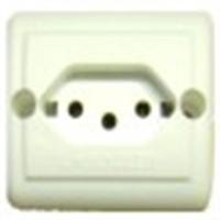 Tomada 2p+t Pb 20a Retangular Sobrepor Branco - 1713021 - Lorenzetti Tomada 2p+t Pb Ret.lz Sob Br 20a Lorenze 1713021 - 1