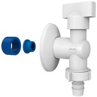 Torneira Multiuso Branca 1-4 De Volta - 191527-21 - Blukit Torneira Multiuso Branca 1-4 De Volta 191527-21 - 1