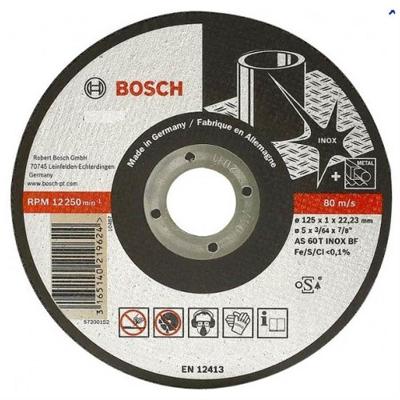 Disco De Corte Reto Para Inox 7""x 5-64""x 7-8"" - 2608600521 - Bosch Disco Cort.reto P-inox 7x5-64x7-8 Bosch 2608600521