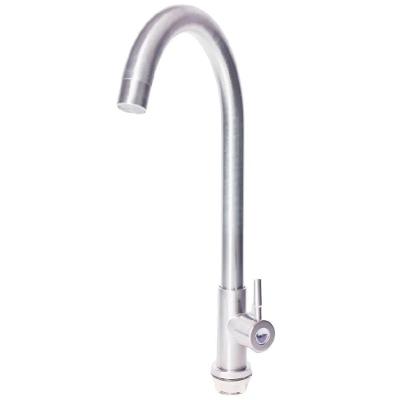 Torneira Gourmet Para Cozinha Em Inox Escovado Alta 37cm - Tor-o23 - Stillus Home