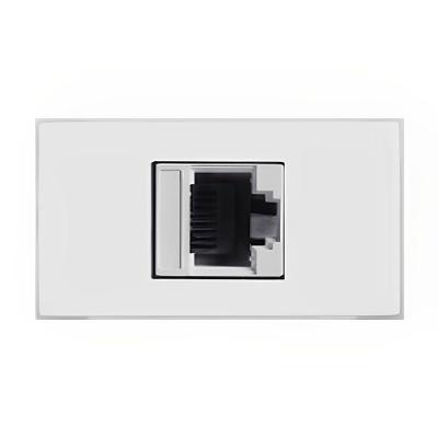 Módulo De Tomada Rj11 Cinza Fosco - Ekc-31000-30 - Dicompel Módulo 1 Tomada Rj11 Cinza Fosco - Ekc-31000-30 - Dicompel