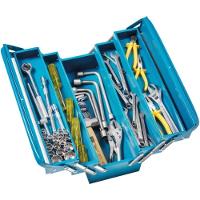 Caixa Metálica Para Ferramentas Com 5 Gavetas Azul - 43800005 - Tramontina - 3