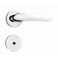 Conjunto De Fechadura 1400 Para Banheiro Viena Roseta Cromada 1420-27rc - 94357 - Silvana - 1