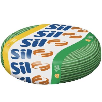Cabo Flexsil 6mm 750 Volts Verde Com 100 Metros - 3.020vd - Sil Cabo Flexivel Verde 750v 6,00mm 100m Sil