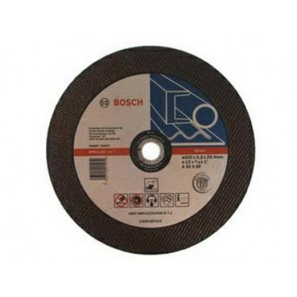Disco Corte Reto Para Metal Com 2 Telas 300mm - 2608600516 - Bosch Disco Corte Reto P-metal C-2 Telas 300mm - 1