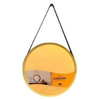 Espelho Redondo Linha Enseada 50 X 30cm Dourado - 10302.075do - Leão - 1