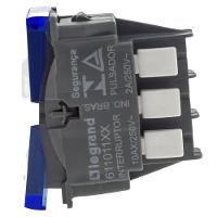 Interruptor Paralelo De 10 Ampères 250 Volts Automático 1m Branco - 611011bc - Pial Plus - 2