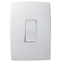 Interruptor Simples Vertical Pialplus - 611100 - Pial Interruptor Simples Vert. Pialplus Pial 611100 - 1