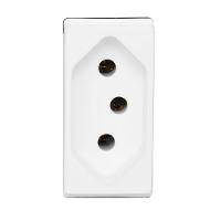 Tomada 2p+t 10 Ampères - Lg030 - Pial Tomada 2p + T 10a Pial Pop - Lg030 - Pial - 1