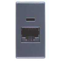 Tomada Rj 45 Cat6 Garfite - 57215-056 - Tramontina Tomada Rj 45 Cat6 Garfite Tramontina 57215-056 - 1