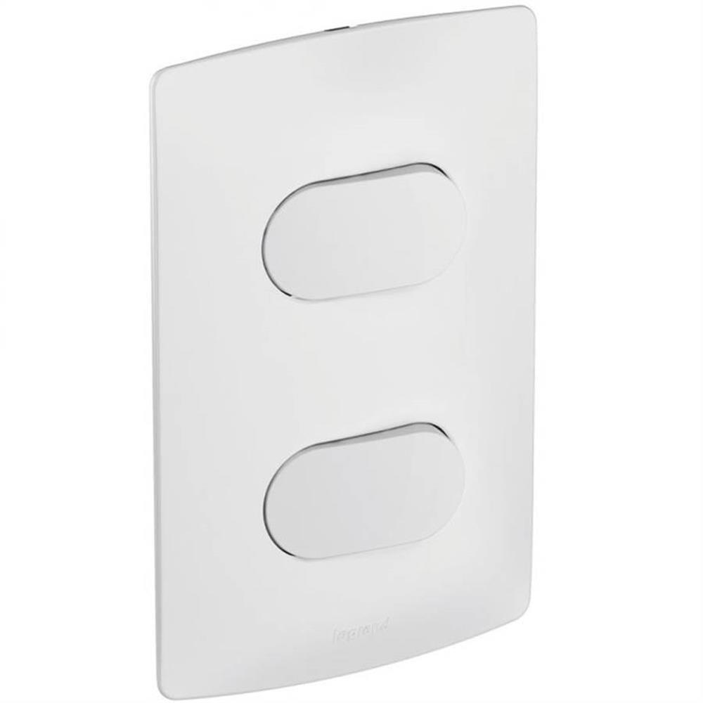 Interruptor Simples + Paralelo 4x2 Ny Branco 10a Nereya - 663114 - Pial Interrup.simples+paralelo 4x2 Ny Br 10a - 1