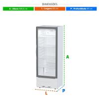 Refrigerador Expositor De Bebidas 400L Branca 0ºc A 5ºC VV400 Br Venax 33313 220V - 2