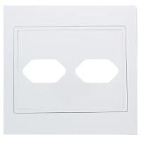 Placa 2 Tomadas 4x4 Com Suporte - Rvb-1300-58 - Ravenna - 1