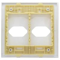 Placa 2 Tomadas 4x4 Com Suporte - Rvb-1300-58 - Ravenna - 2